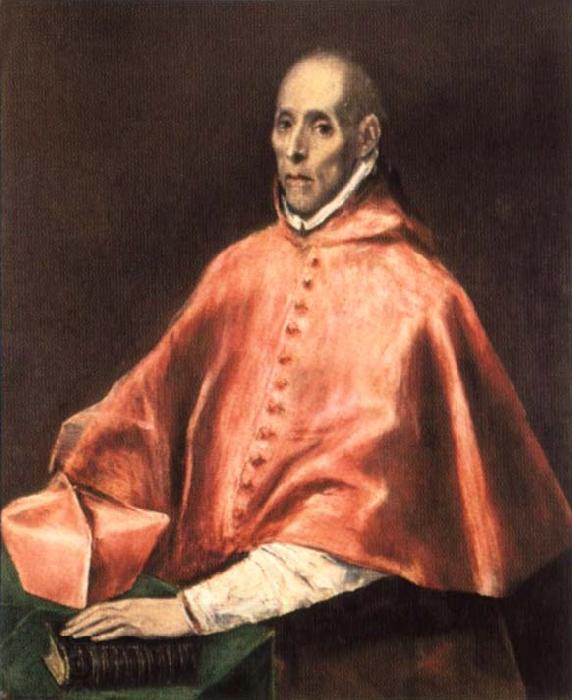El Greco Portrait of Cardinal Tavera China oil painting art